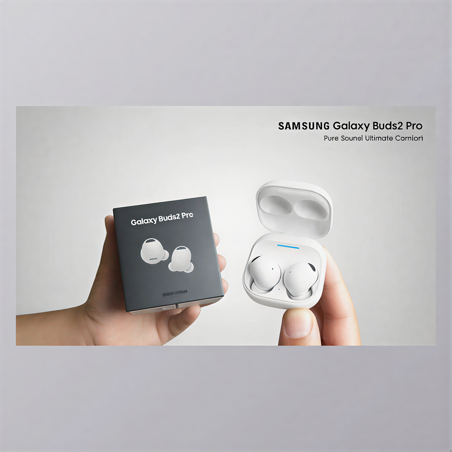 Samsung Galaxy Buds 2 Pro, True Wireless Bluetooth Earbuds - 360 Audio, Comfort Ear Fit Air buds