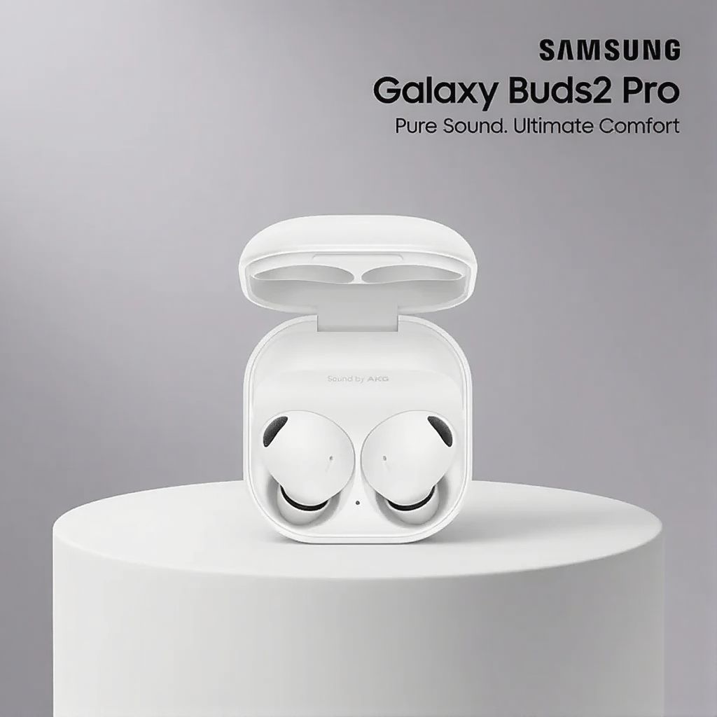 Samsung Galaxy Buds 2 Pro, True Wireless Bluetooth Earbuds - 360 Audio, Comfort Ear Fit Air buds