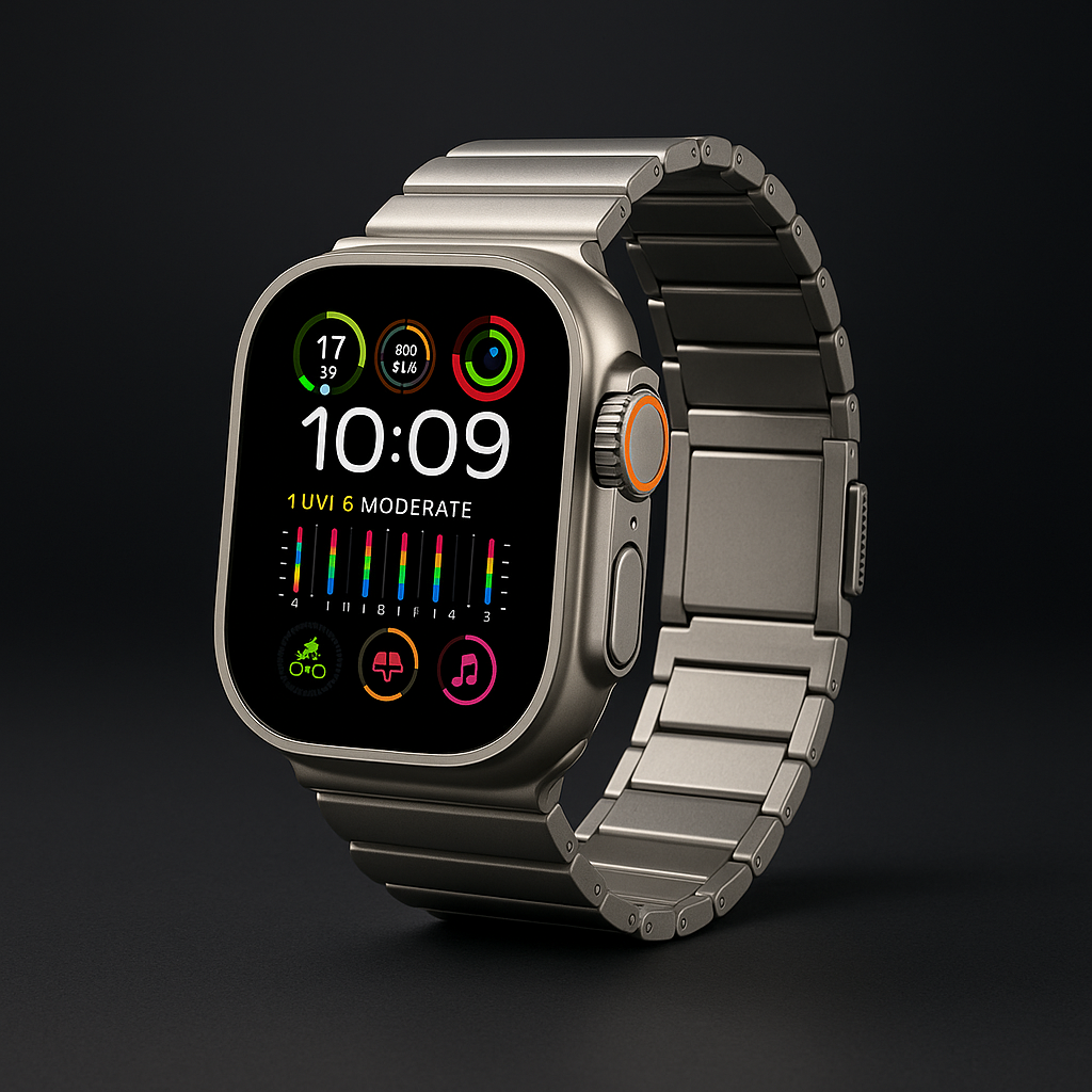 ULTRA 4 Smart Watch With Metal Strap