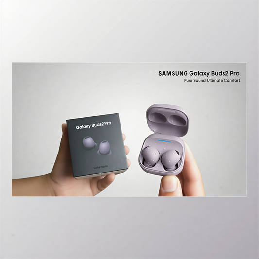 Samsung Galaxy Buds 2 Pro, True Wireless Bluetooth Earbuds - 360 Audio, Comfort Ear Fit Air buds