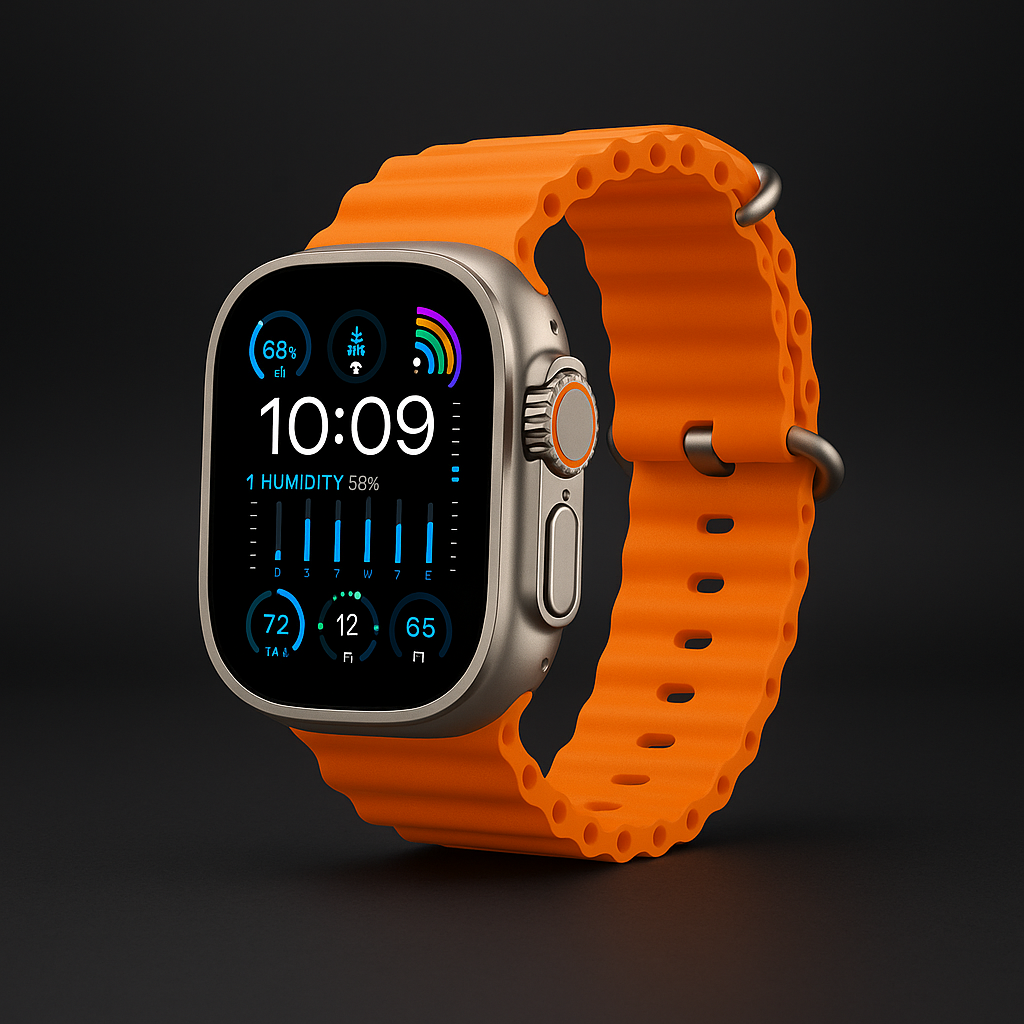 ULTRA 4 Smart Watch With Metal Strap