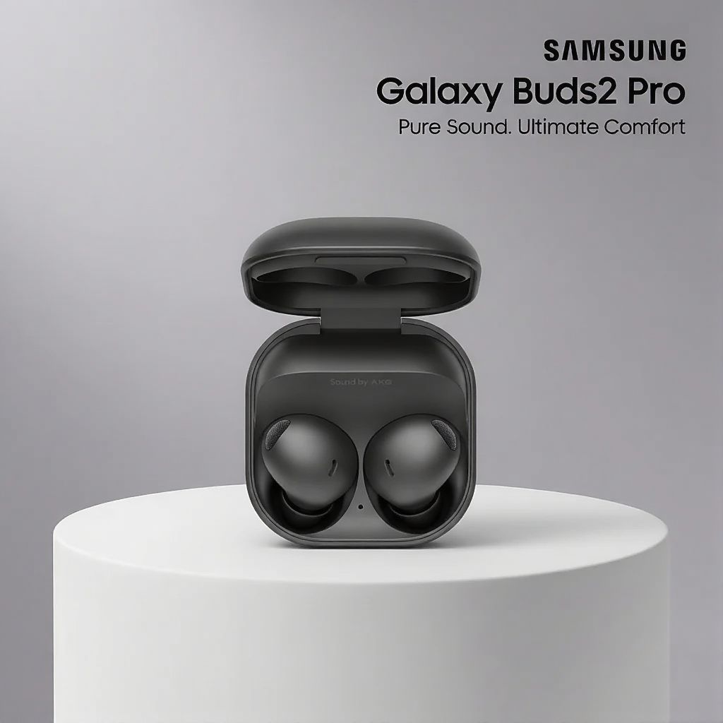 Samsung Galaxy Buds 2 Pro, True Wireless Bluetooth Earbuds - 360 Audio, Comfort Ear Fit Air buds